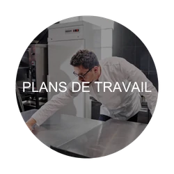 Zone critique en restauration : plan de travail