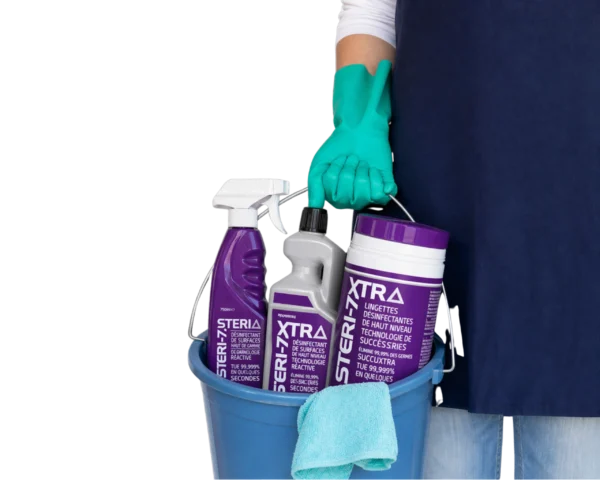 Gamme de produits désinfectants STERI-7
