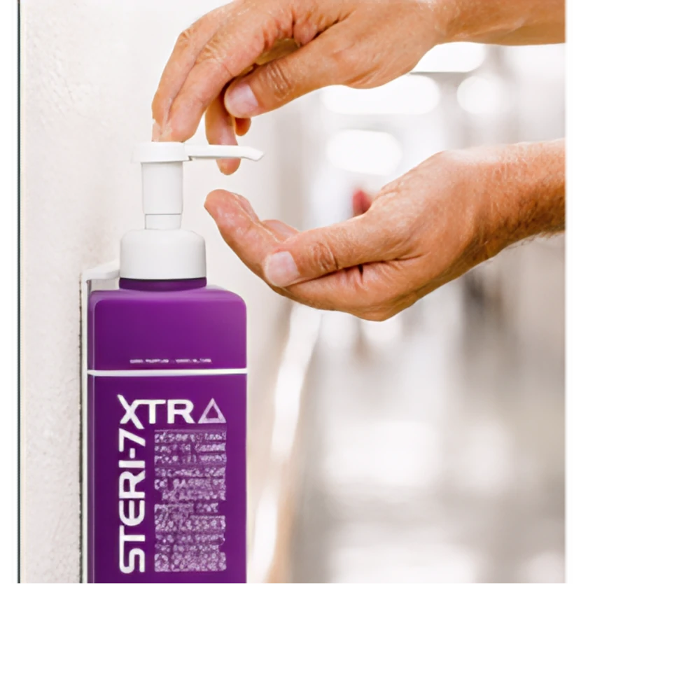 Photo gel pour les mains – secteur Médical, désinfection professionnelle STERI-7