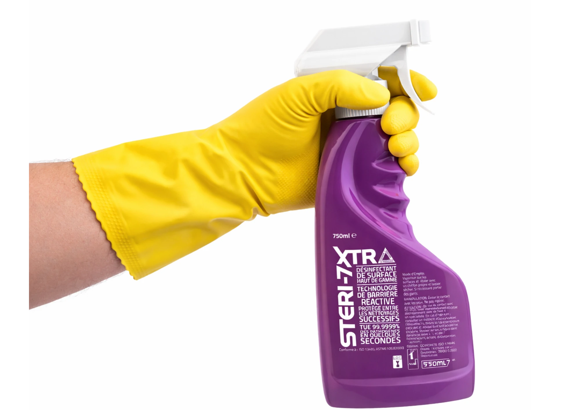Photo spray steri-7 – secteur Sociétés de nettoyage, désinfection professionnelle STERI-7