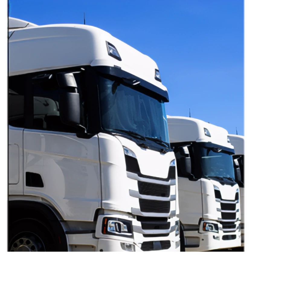 Photo camions – secteur Transport & logistique, désinfection professionnelle STERI-7