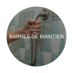 Barres de maintien : zone critique à désinfecter – Médical