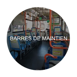 barres de maintien : zone critique à désinfecter – Transport & logistique